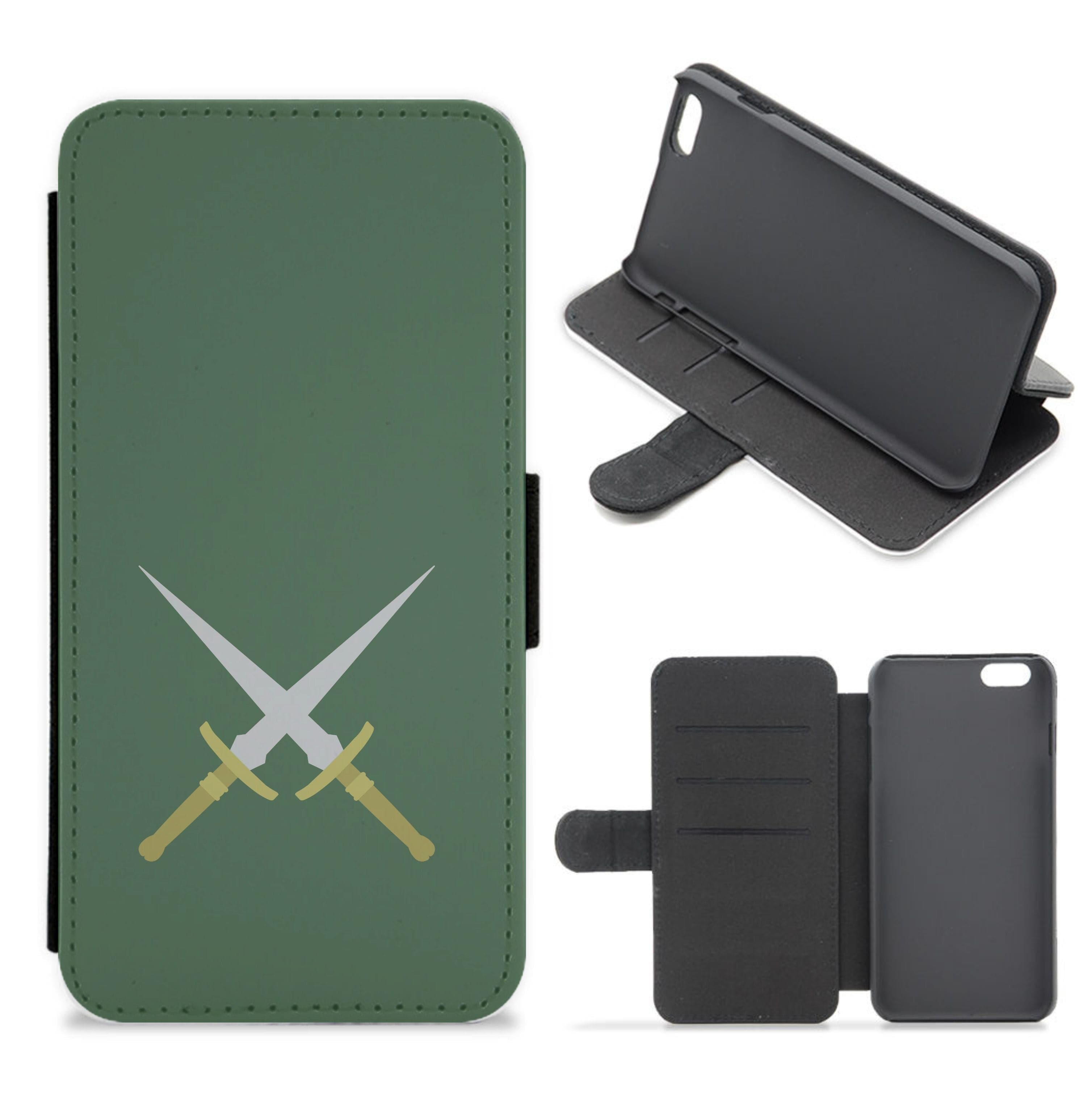 Double Daggers Flip / Wallet Phone Case