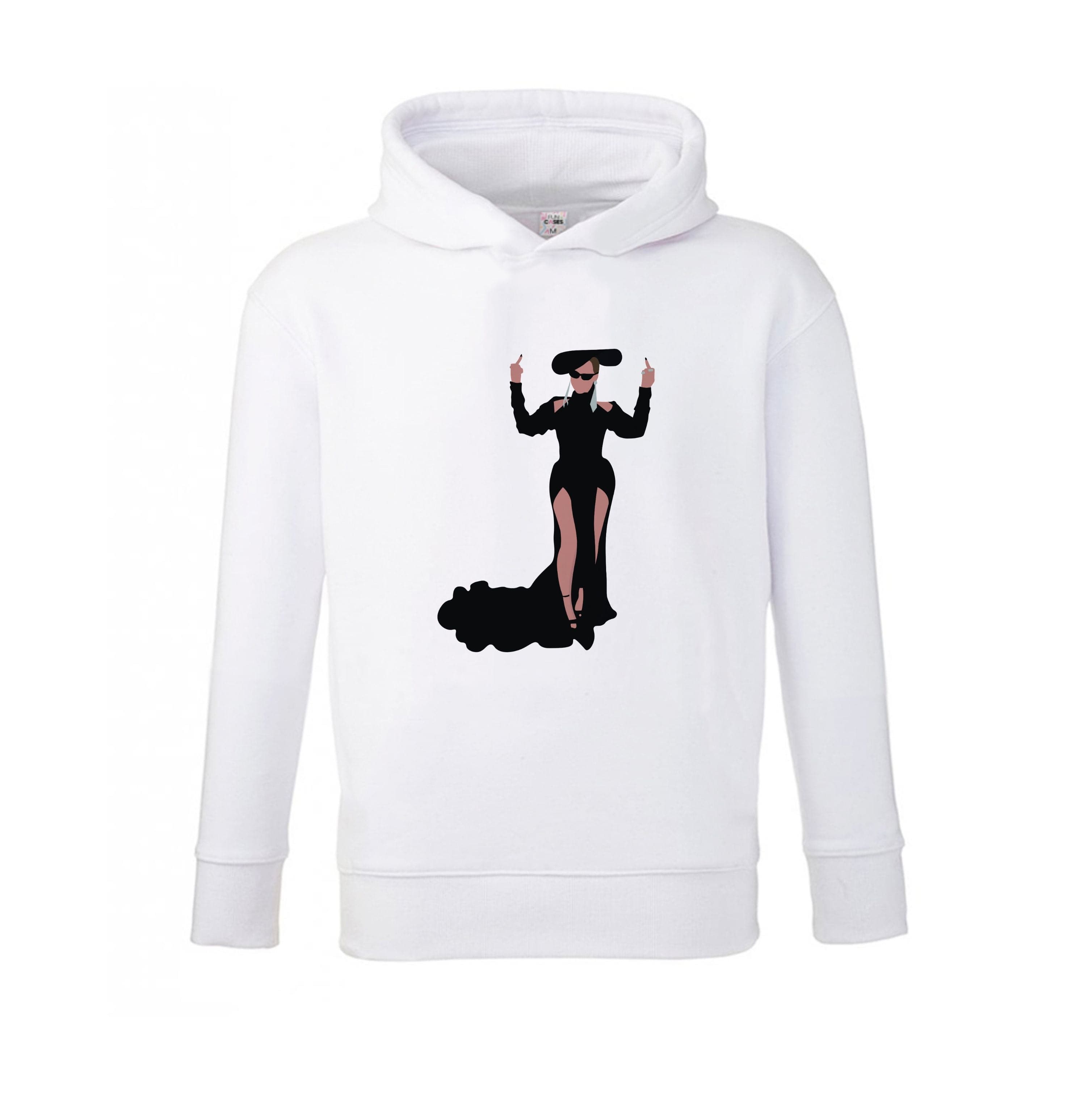 Middle Fingers - Queen B Kids Hoodie