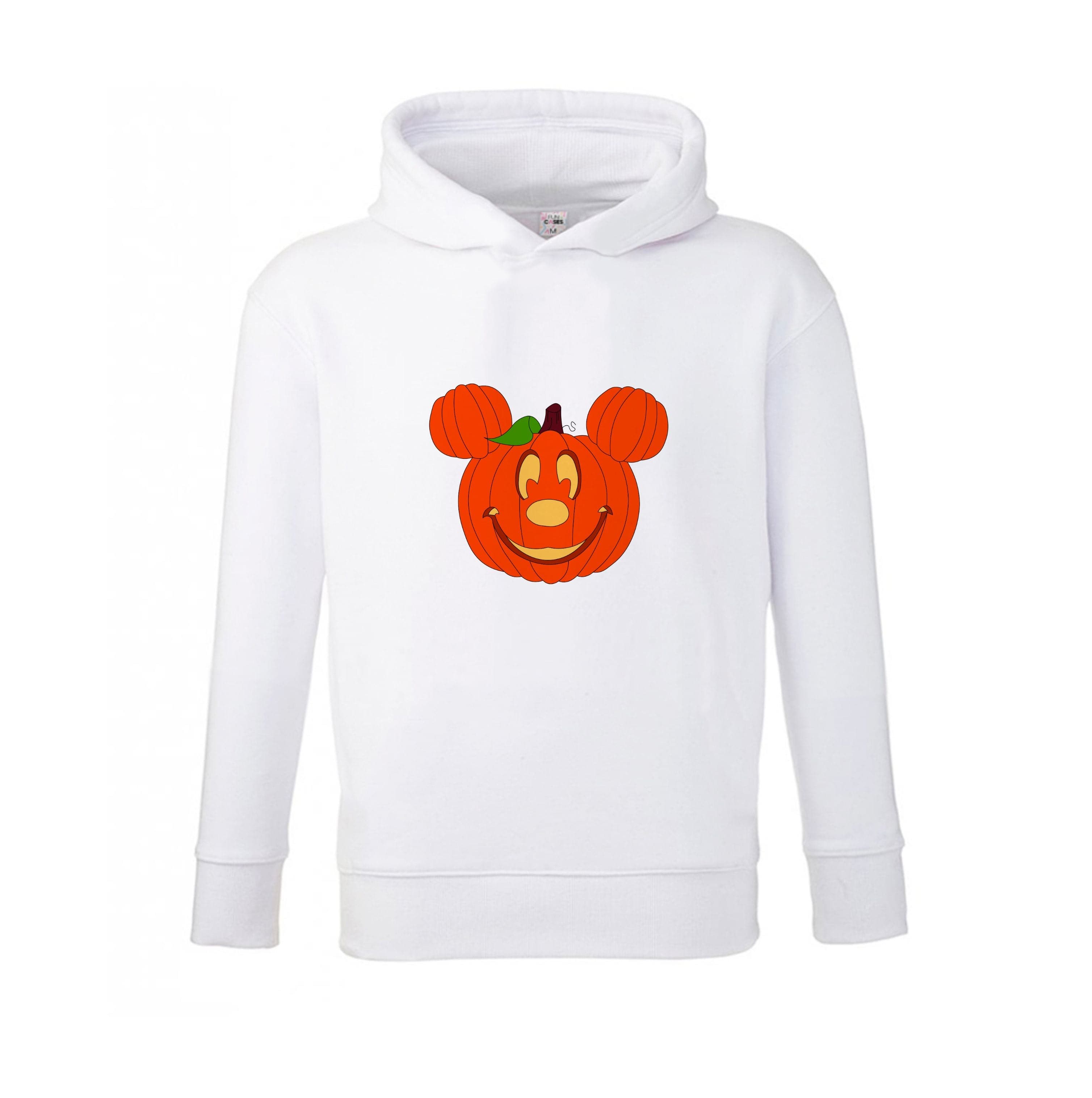 Mouse Pumpkin Halloween Kids Hoodie