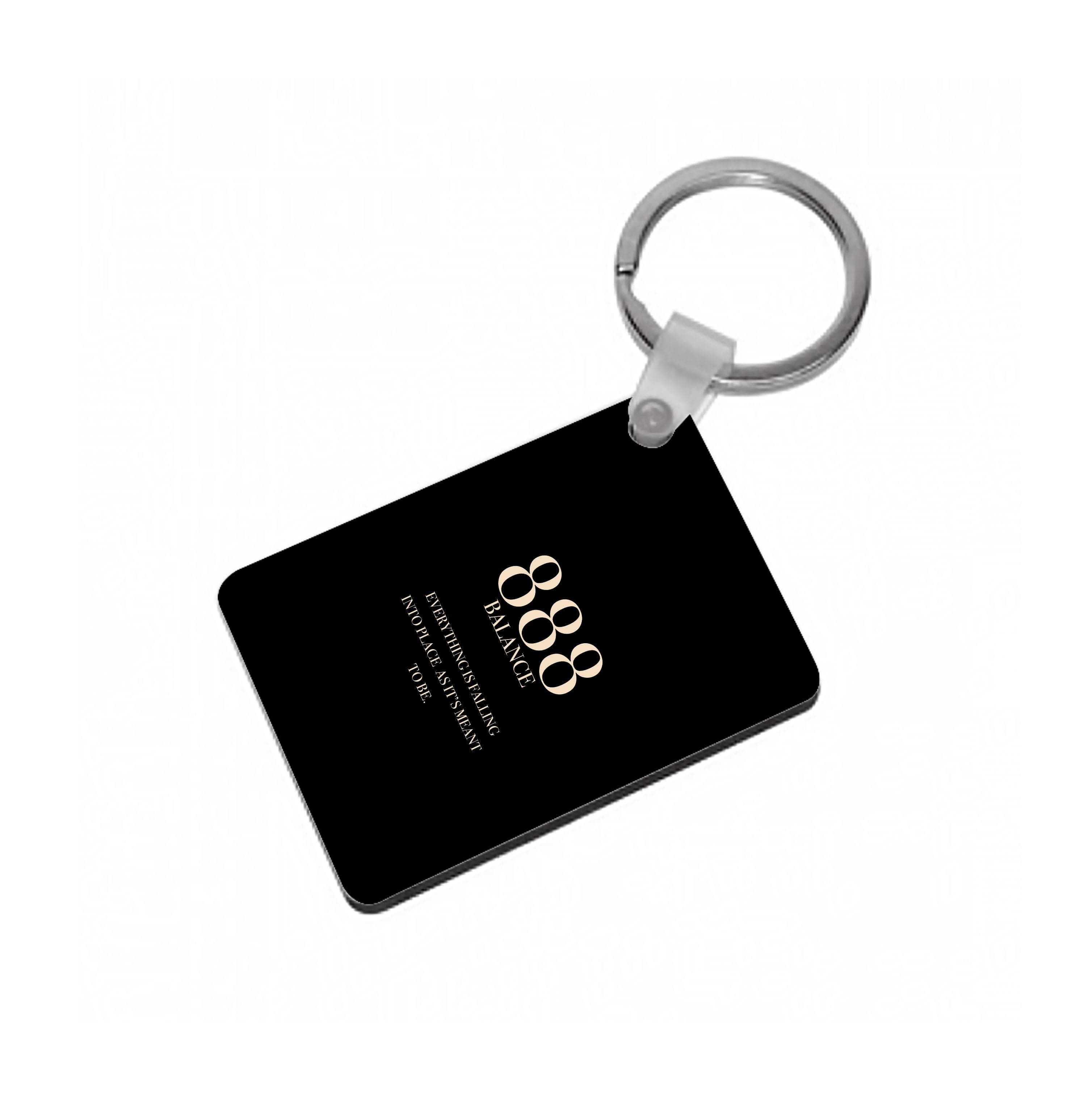 888 - Angel Numbers Keyring