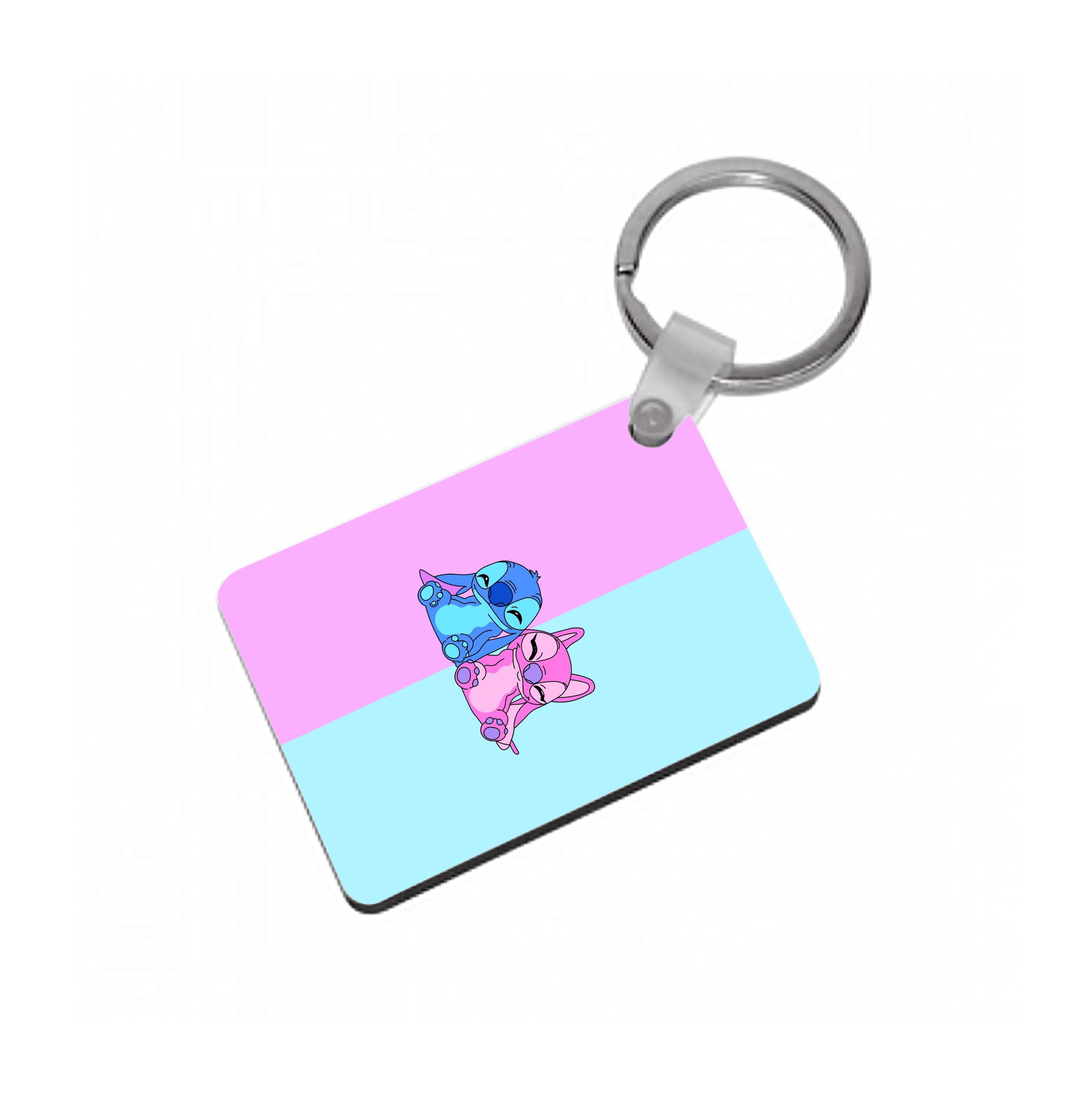 Best Friends - Pink Alien Keyring