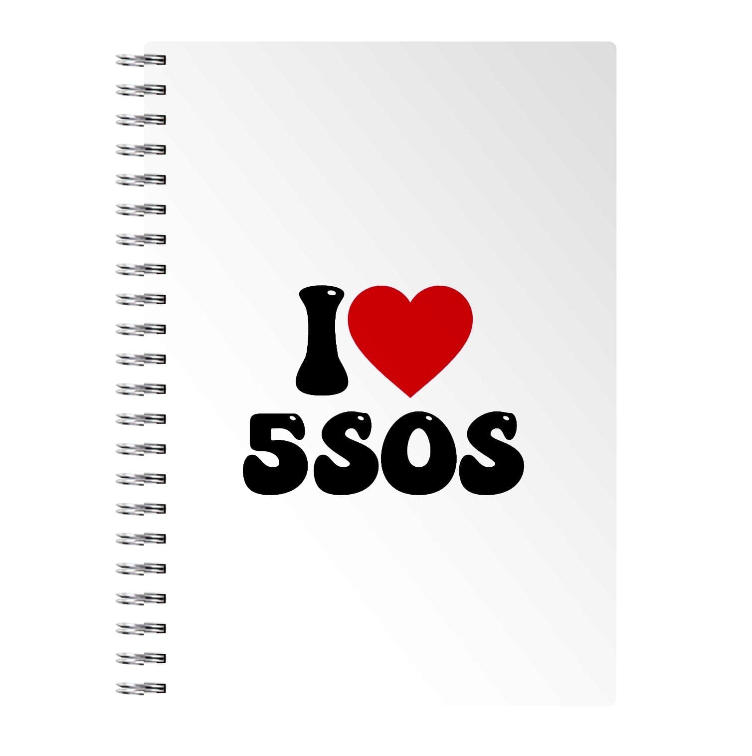 I Heart 5 Seconds Notebook