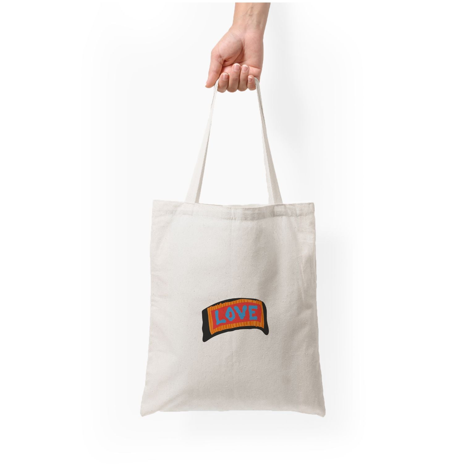 Orange Love - Peep Tote Bag