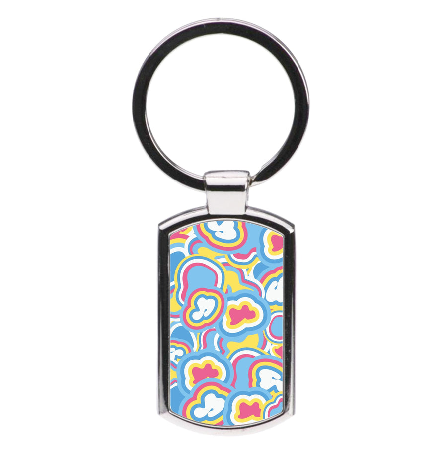 Abstract Pattern 11 Luxury Keyring