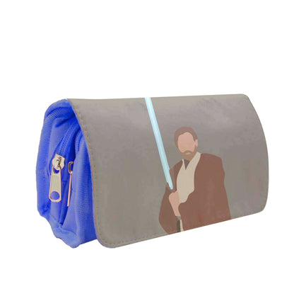 Kenobi Blue Lightsaber Pencil Case