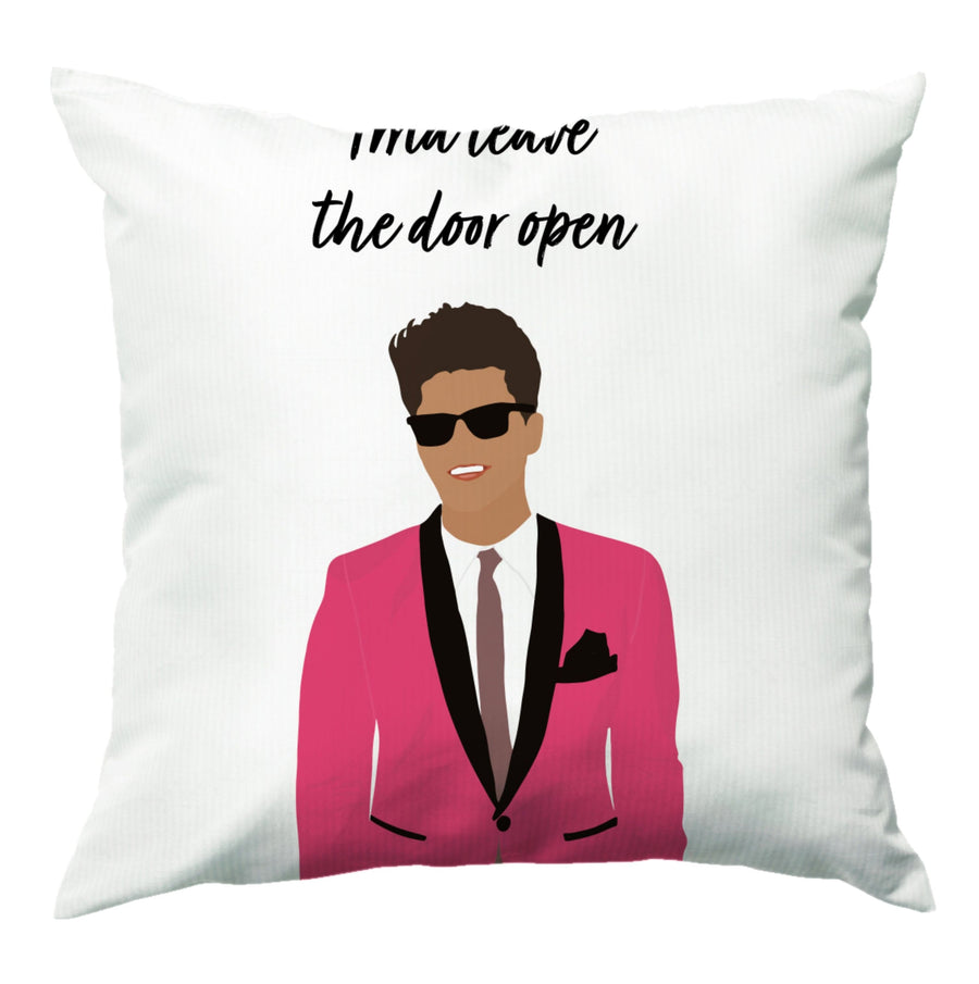 I'ma Leave The Door Open - Bruno Mars Cushion