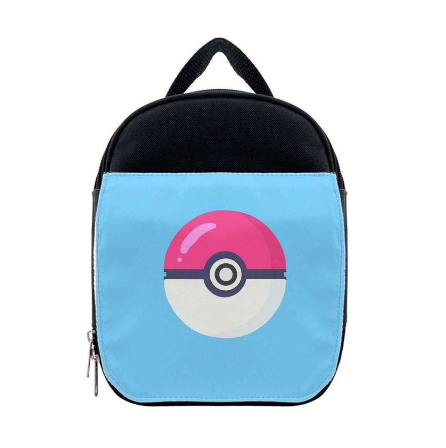 Pokemon ball - blue Lunchbox