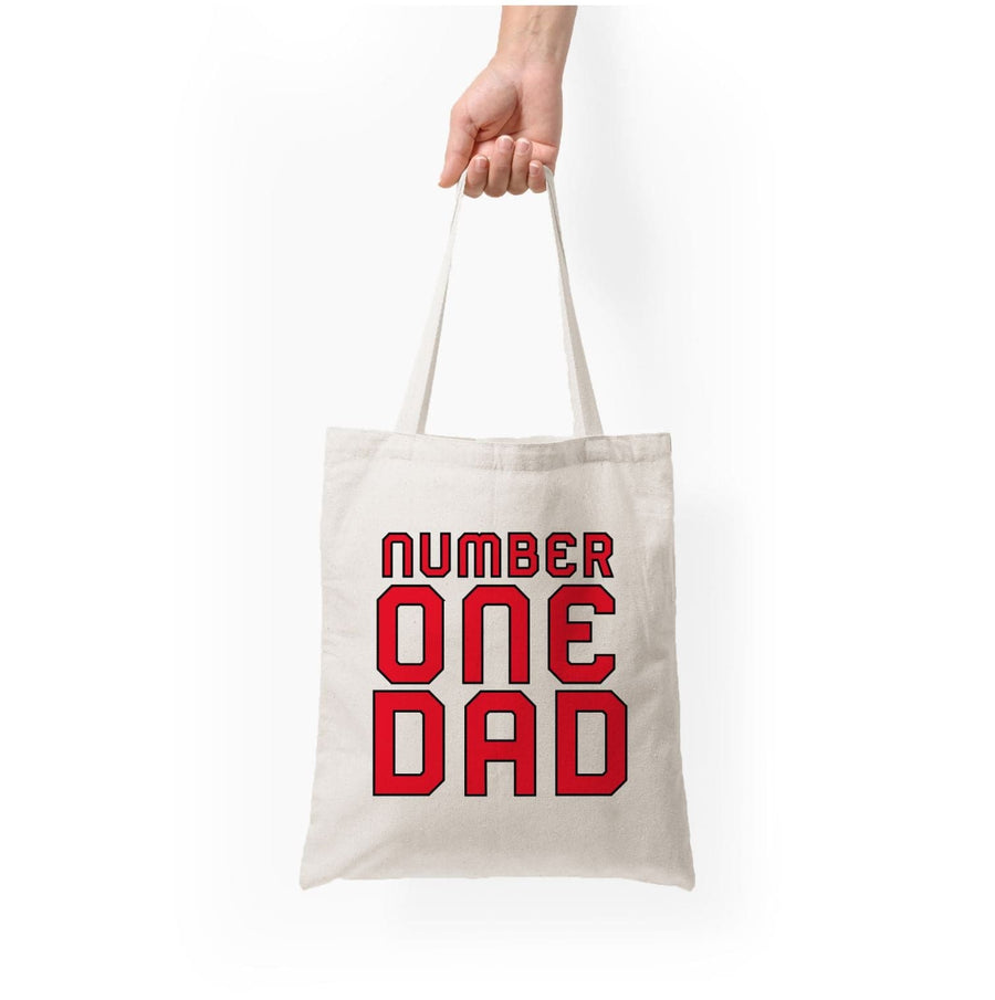 Number One Dad - Fathers Day Tote Bag