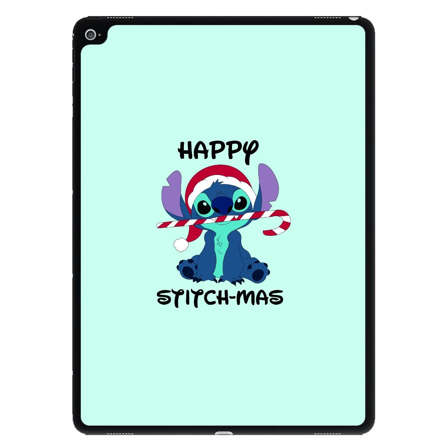 Happy Blue Alienmas - Christmas iPad Case