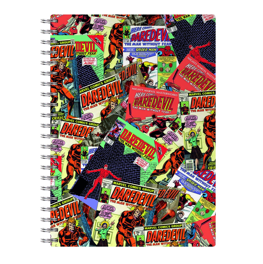 Collage - Daredevil Notebook