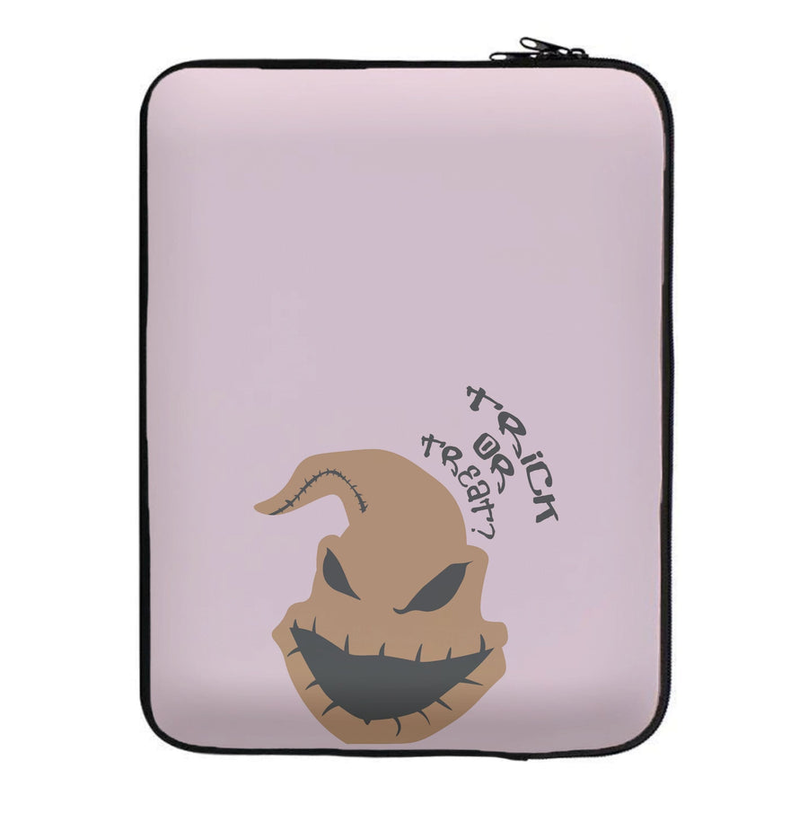Trick Or Treat? - The Nightmare Before Christmas Laptop Sleeve