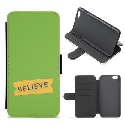 Believe - Polar Christmas Flip / Wallet Phone Case