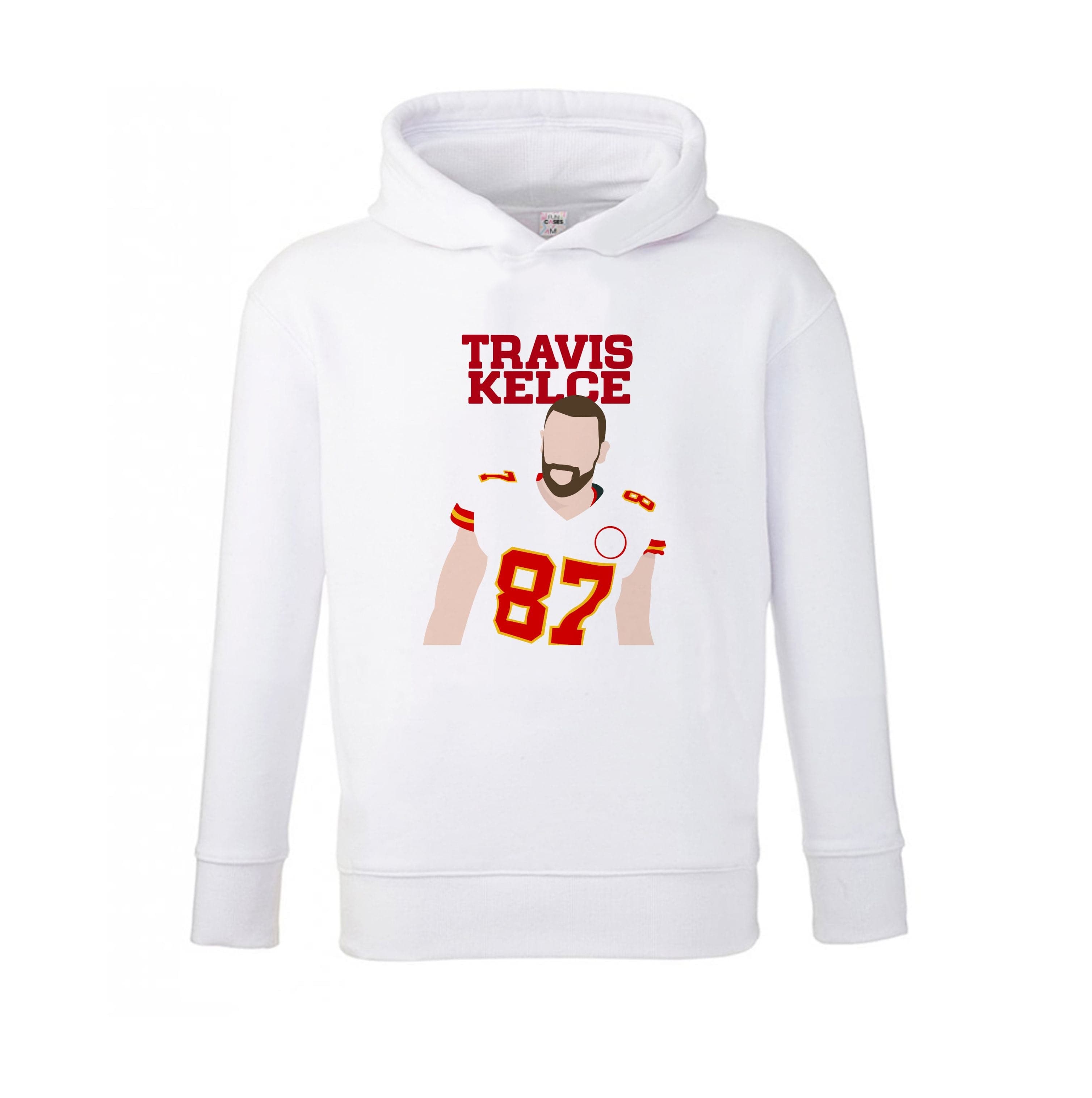 Red Travis Kids Hoodie