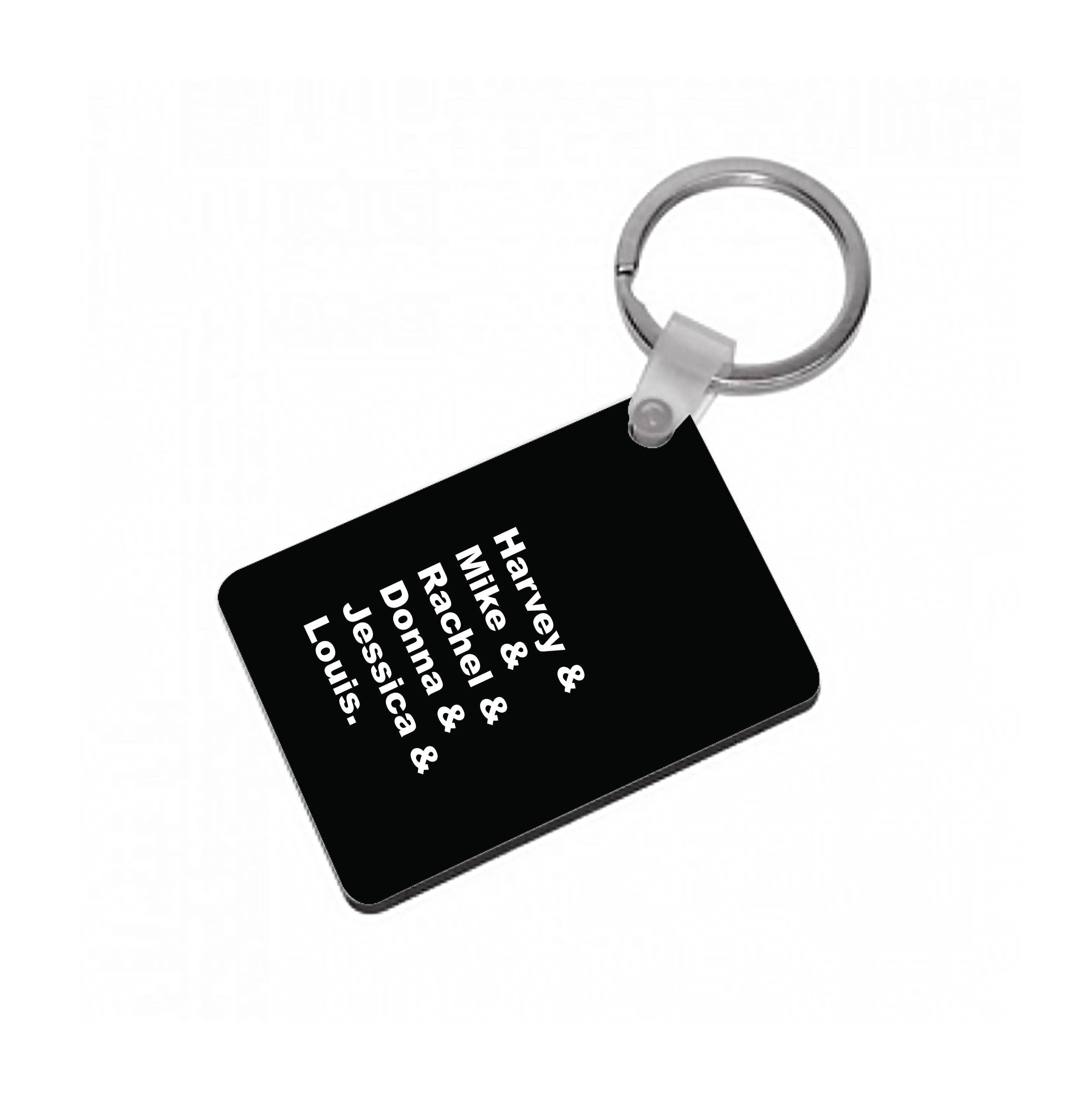 Character Names Keyring