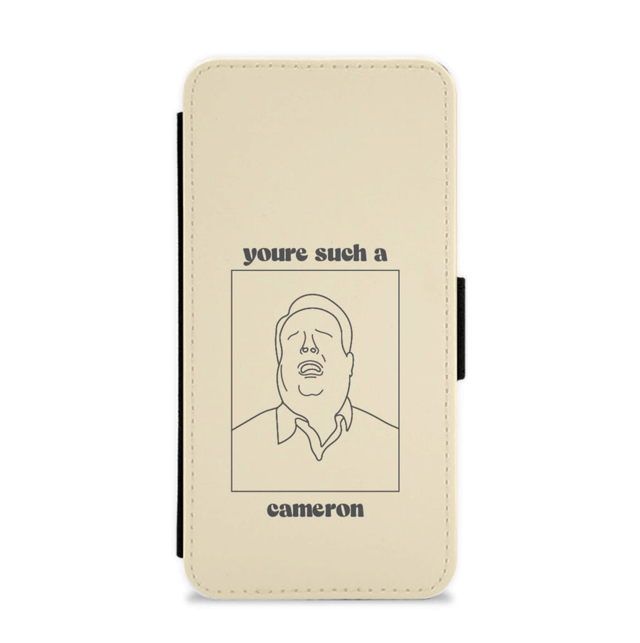 You're Such A Cameron - Modern Family Flip / Wallet Phone Case