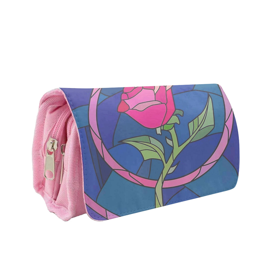Glass Rose - Beauty and the Beast Pencil Case
