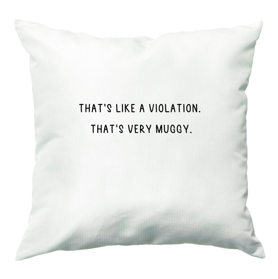 That's Like A Violation. That's Very Muggy - Islanders Cushion