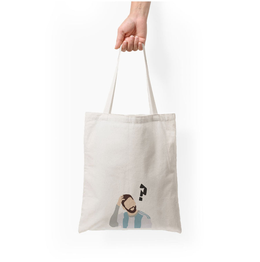 Question Mark - Messi Tote Bag