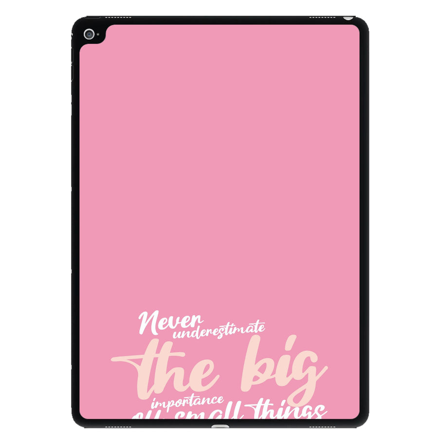 The Big Importance Of Small Things - The Midnight Libary iPad Case