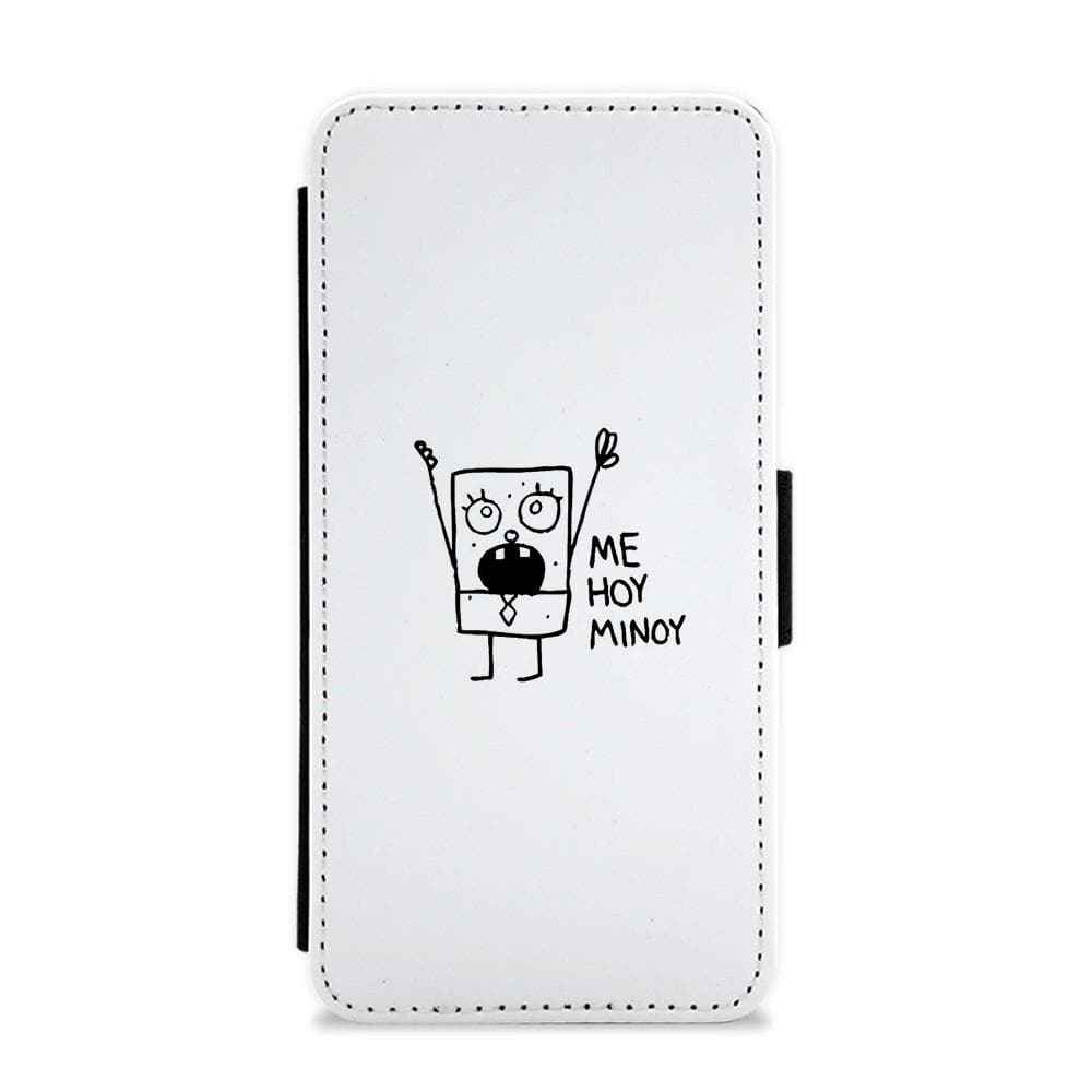 Doodlebob Me Hoy Minoy - Spongebob Flip / Wallet Phone Case - Fun Cases