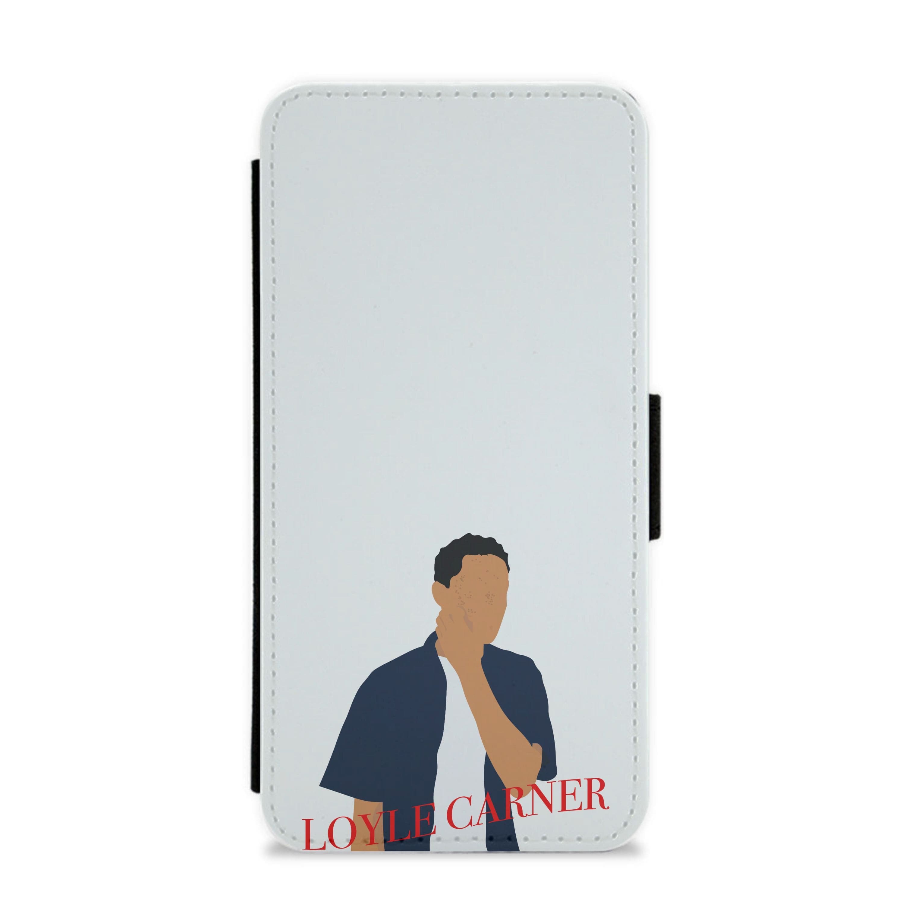 Blue Shirt - Flip / Wallet Phone Case