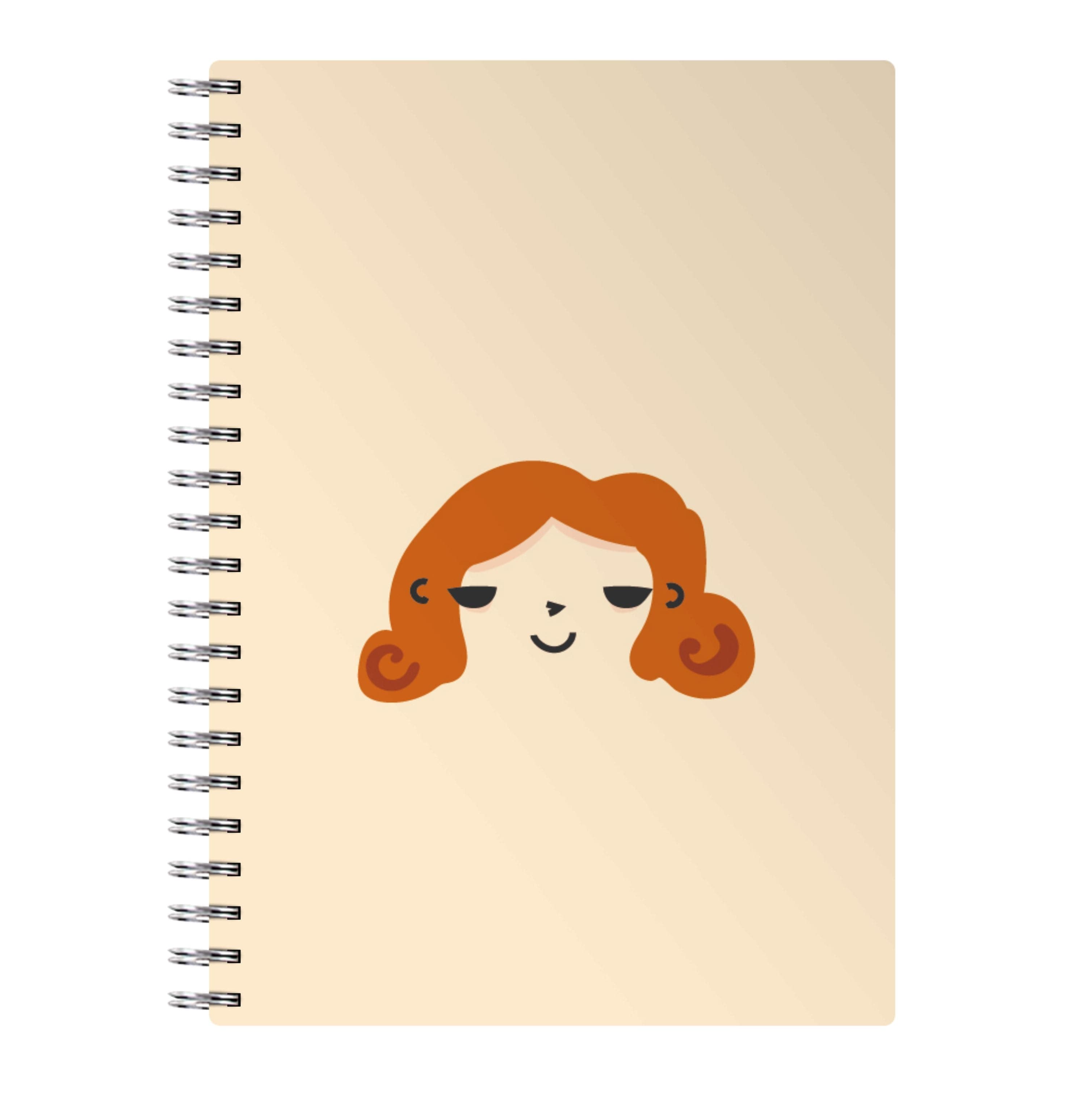 Black widow animated Notebook