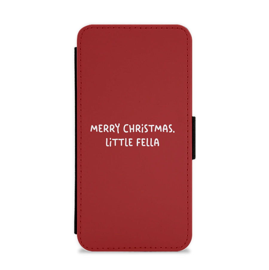 Merry Christmas Little Fella - Home Alone Flip / Wallet Phone Case