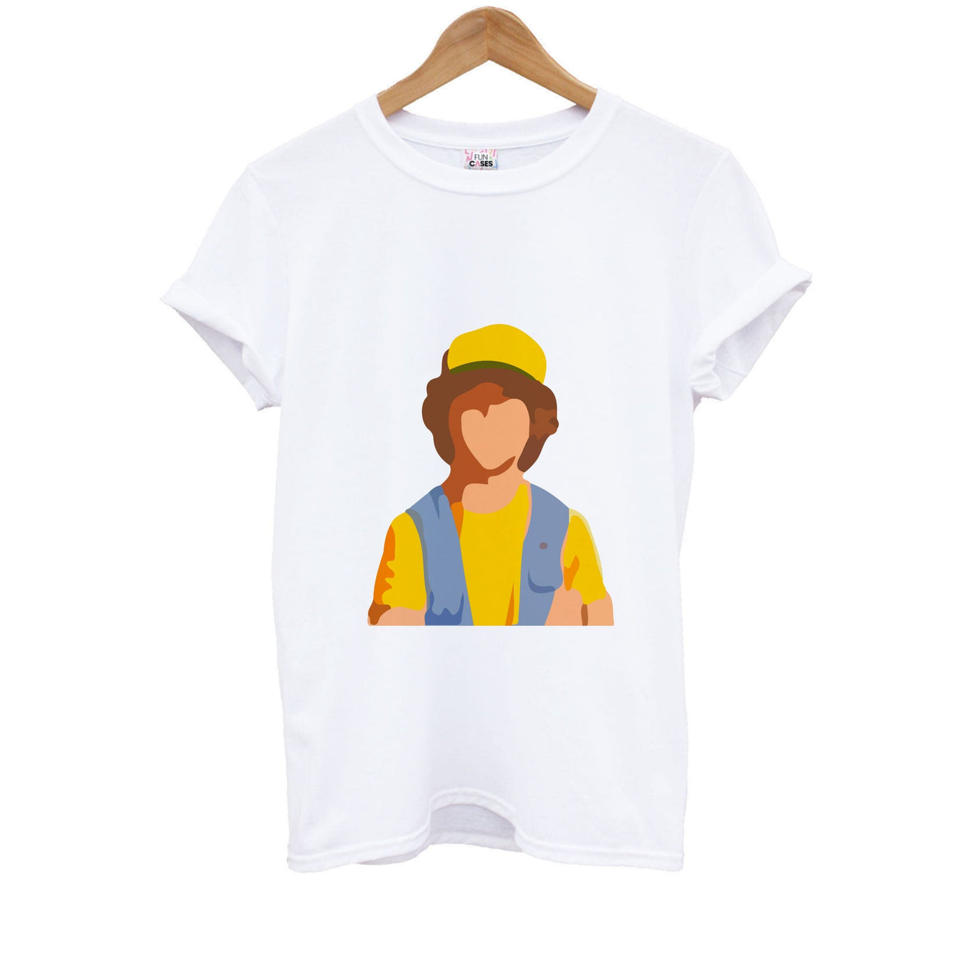 Faceless Dustin - Stranger Things Kids T-Shirt