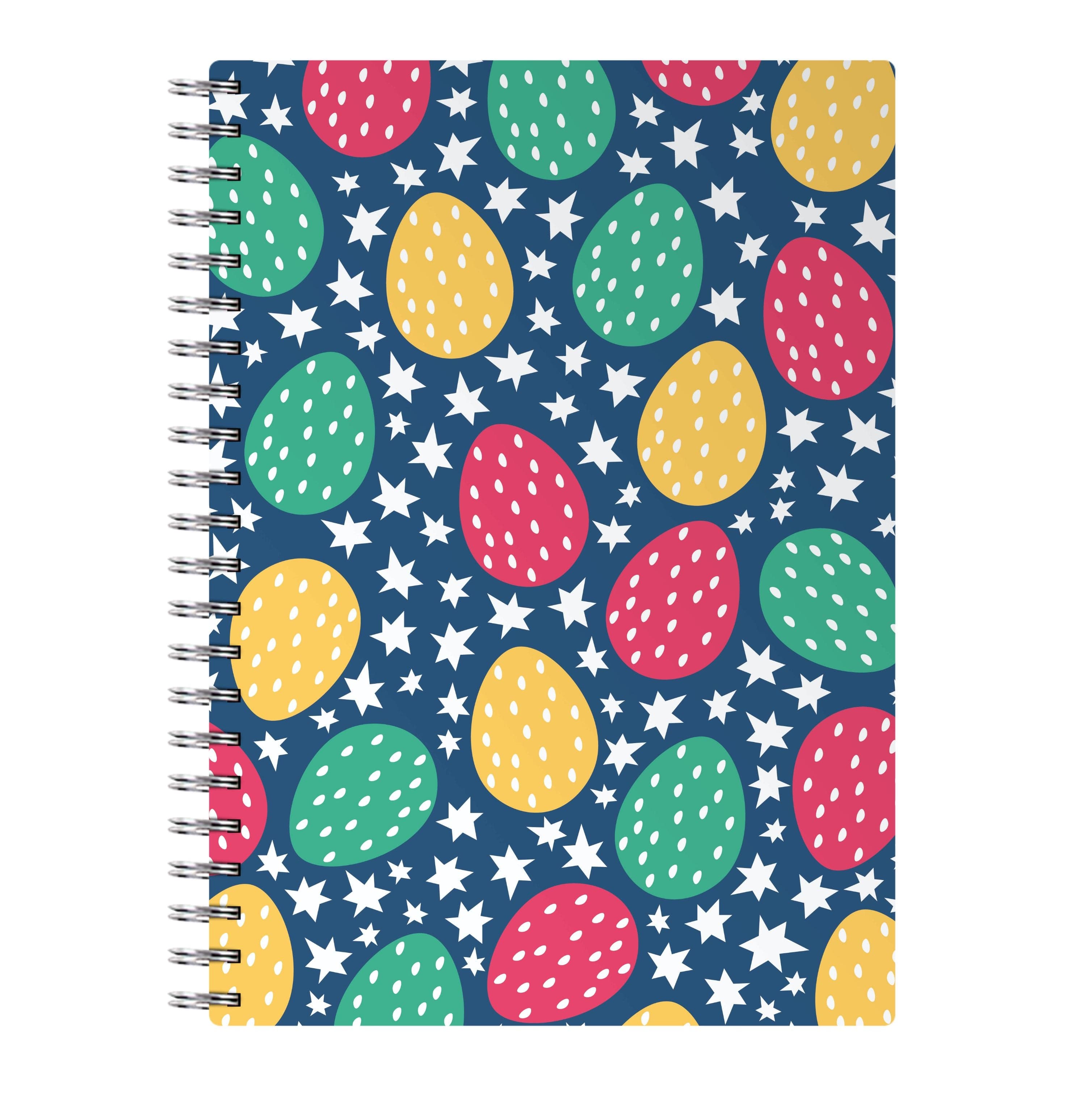 Blue Easter Eggs - Easter Patterns Notebook