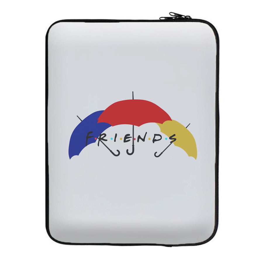 Umbrella Friends  Laptop Sleeve