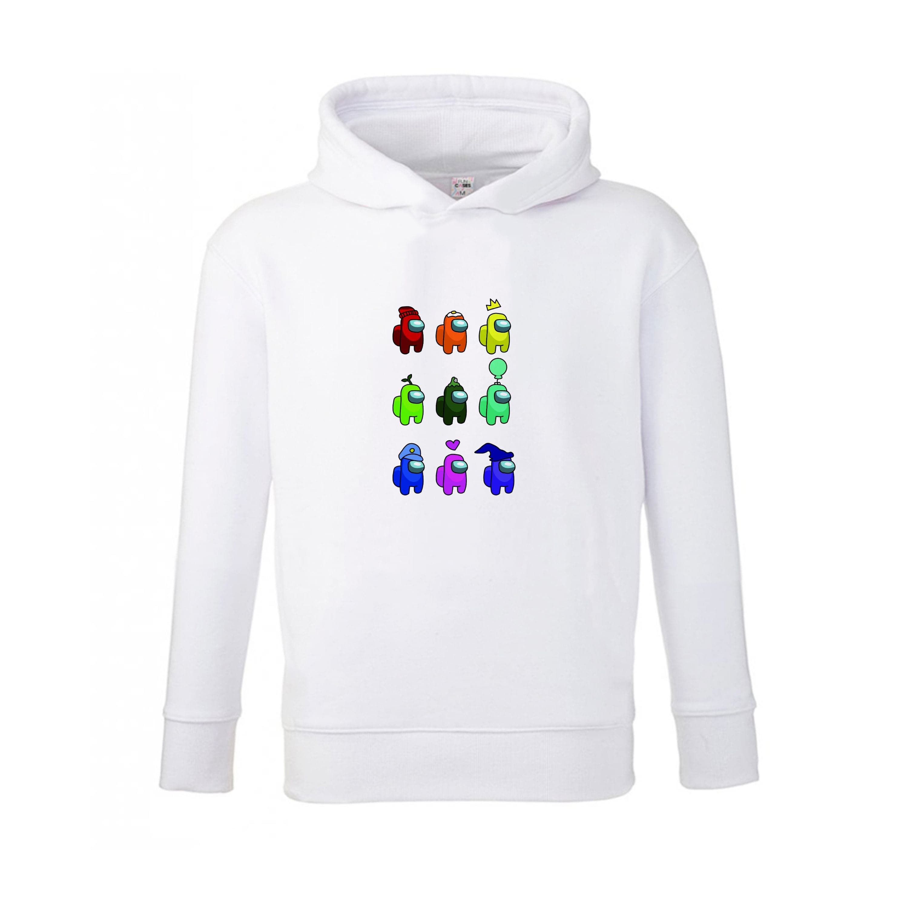 Among Gaming characters Kids Hoodie