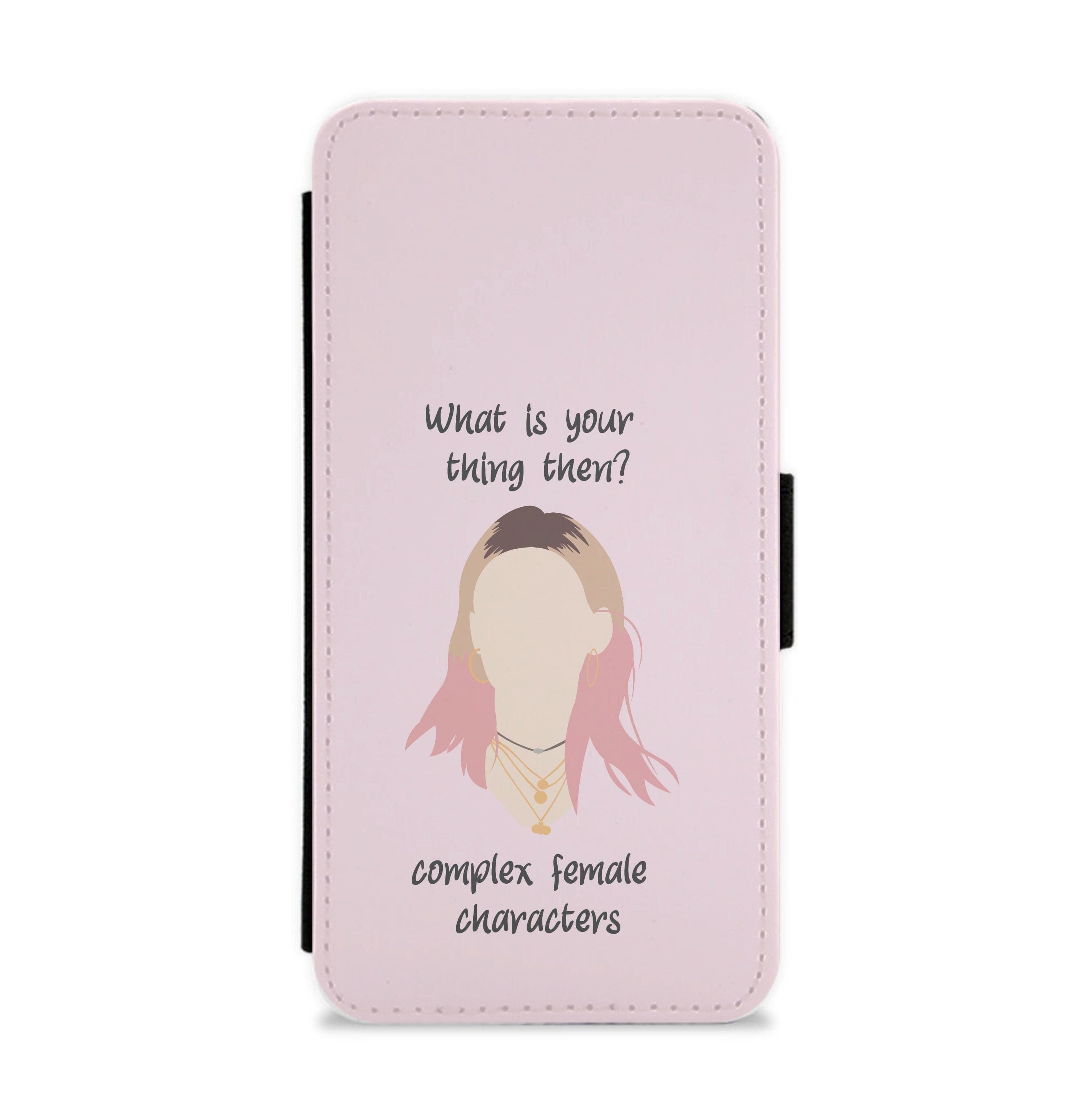 Complex Female Characters - Sex Education Flip / Wallet Phone Case