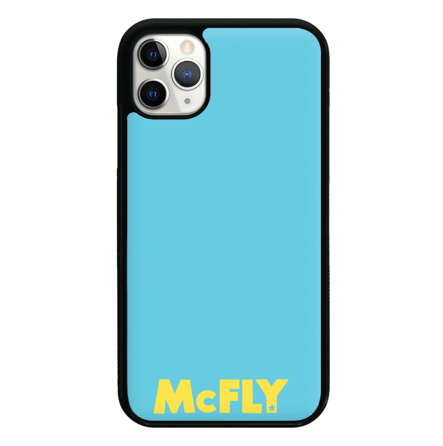 Blue And Yelllow - McFly Phone Case