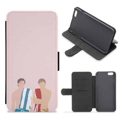 Conrad And Jeremiah - TSITP Flip / Wallet Phone Case