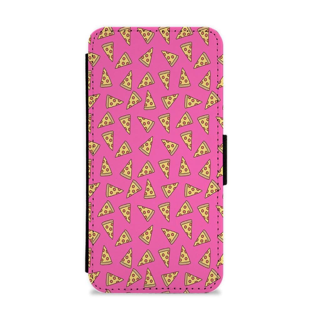 Pizza Pattern Flip / Wallet Phone Case - Fun Cases