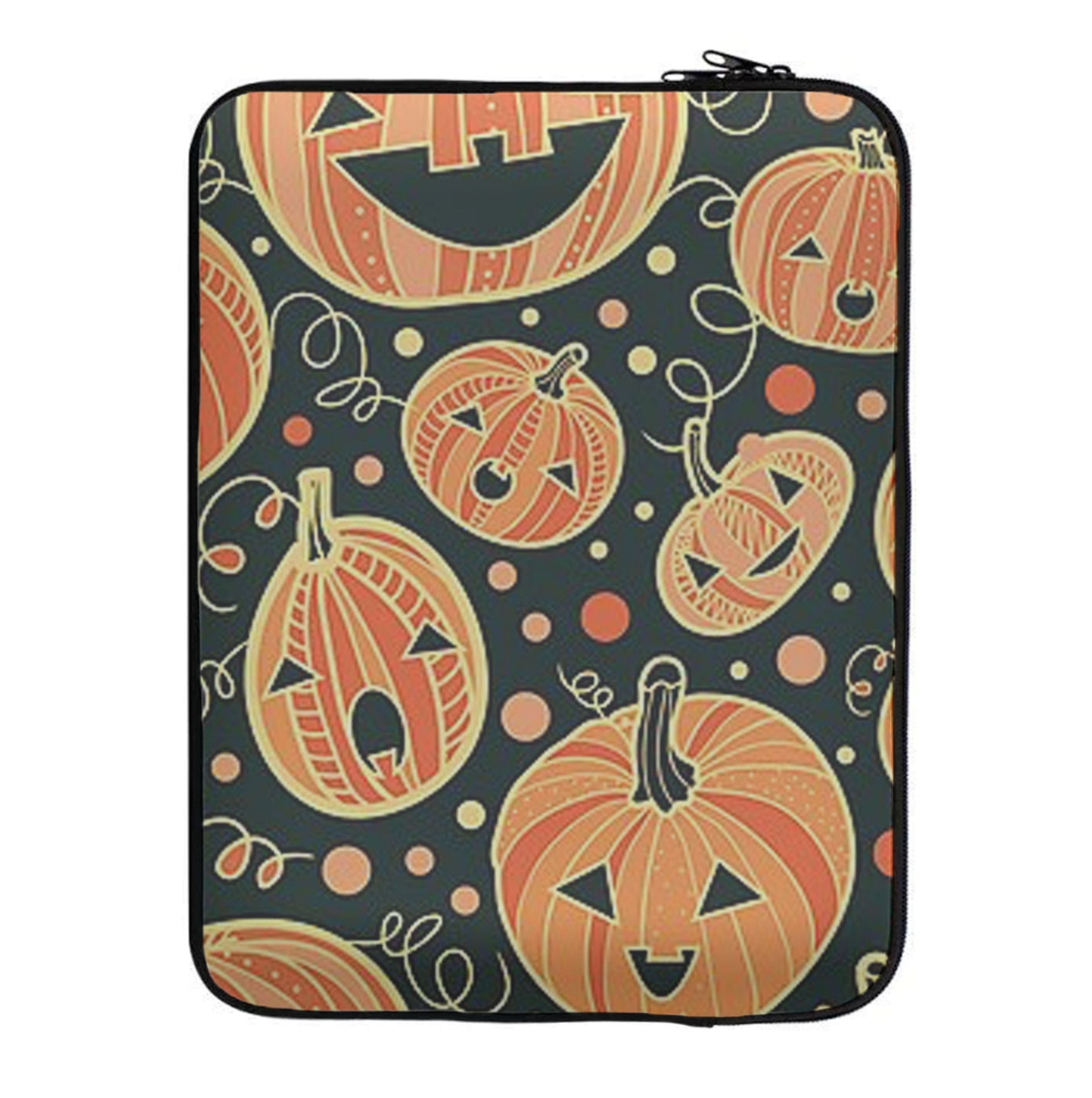 Pumpkin Pattern Laptop Sleeve