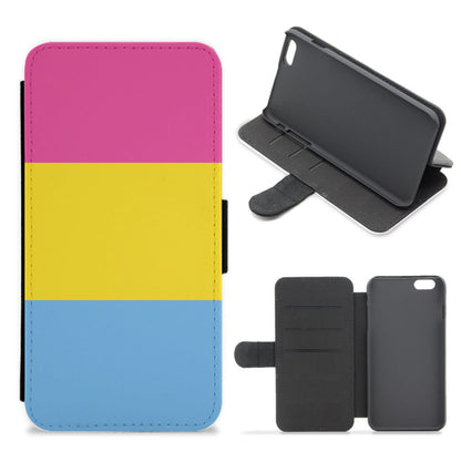 Pansexual Flag - Pride Flip / Wallet Phone Case