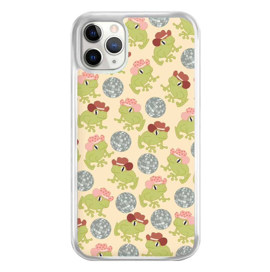 Frogs With Cowboy Hats - Western  Phone Case