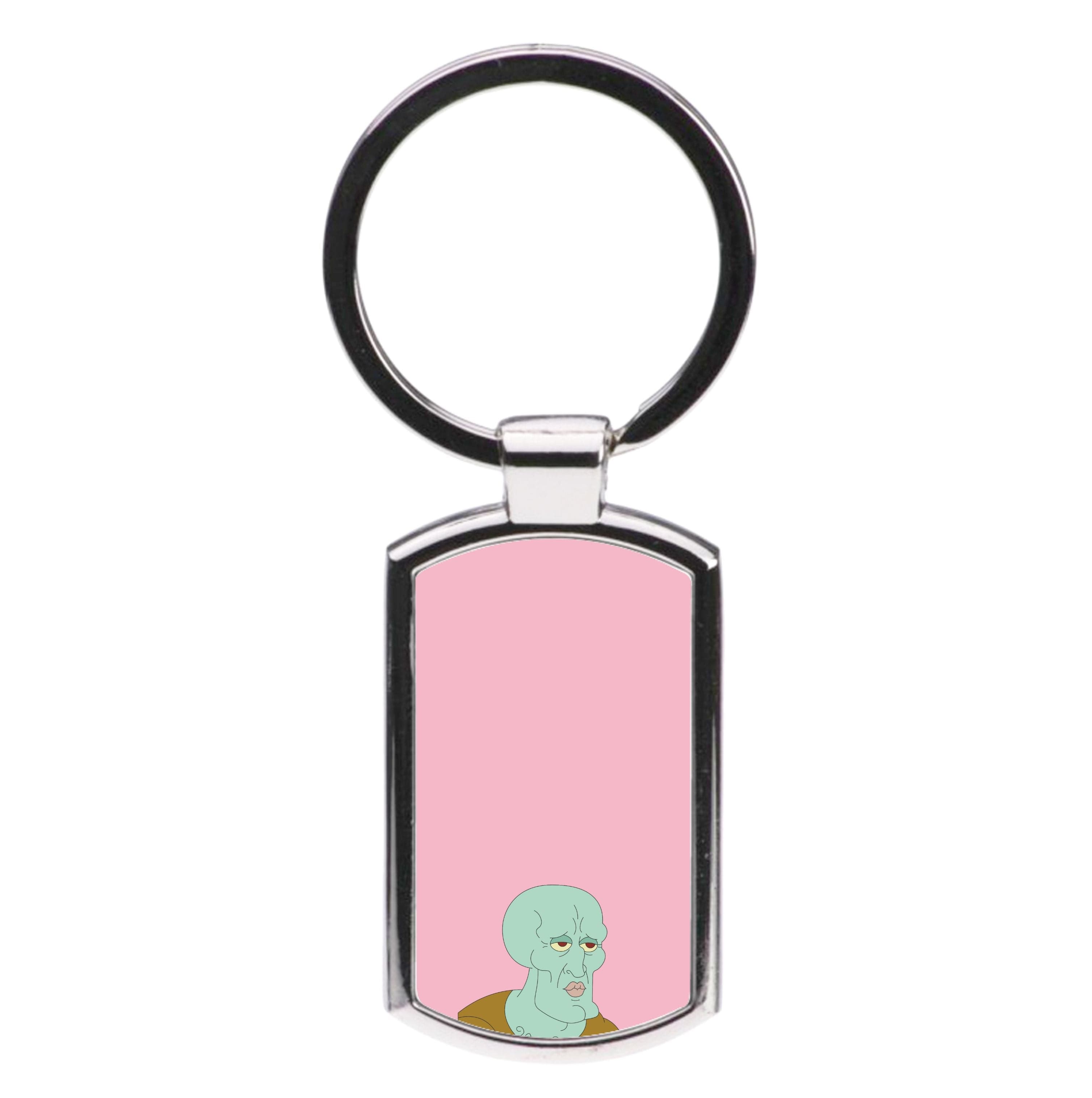 Muscly Squidward Luxury Keyring