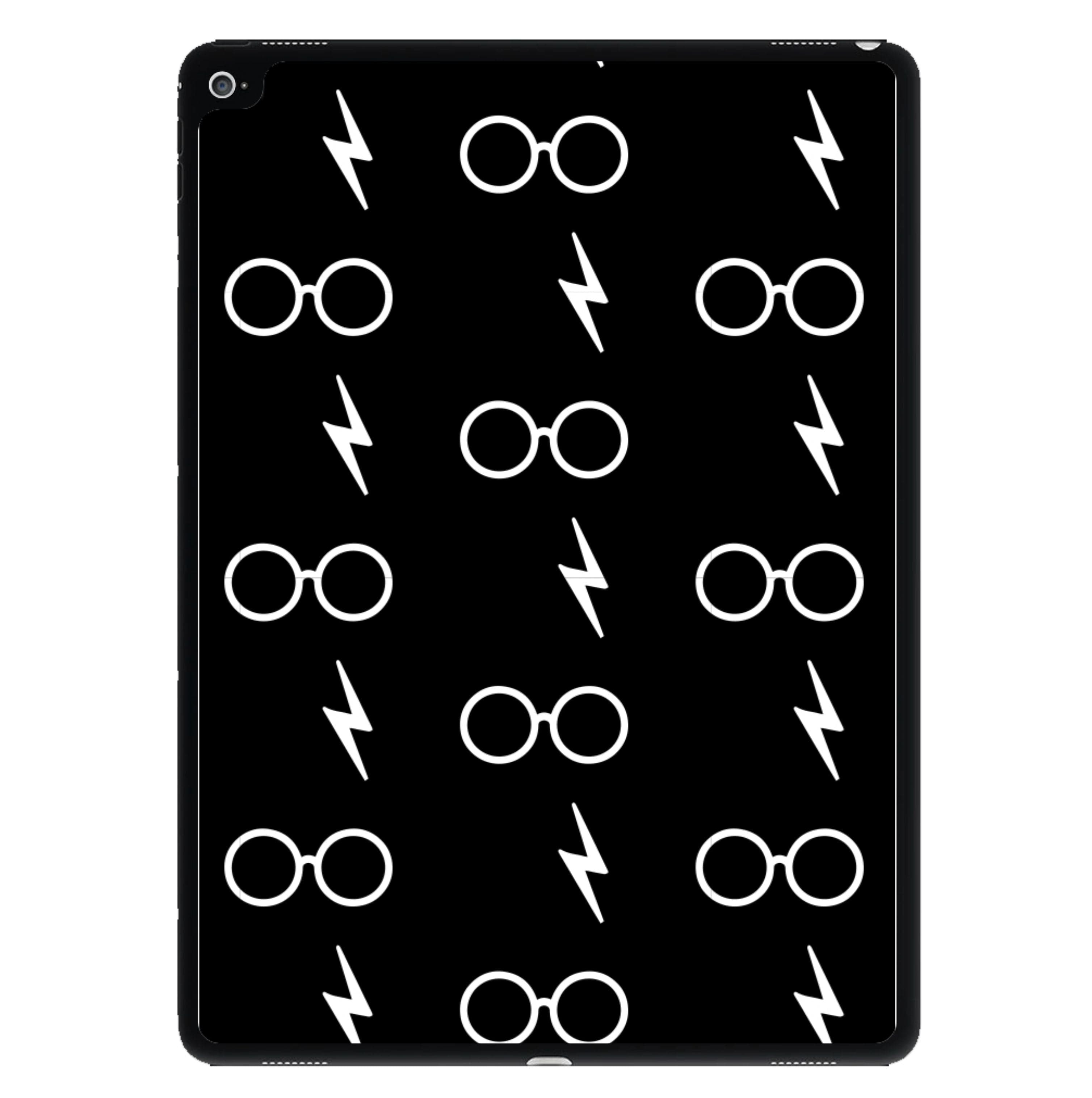 Glasses & Scar Pattern iPad Case