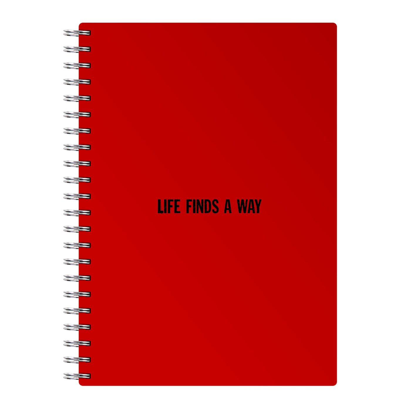 Life finds a way - Jurassic Park Notebook