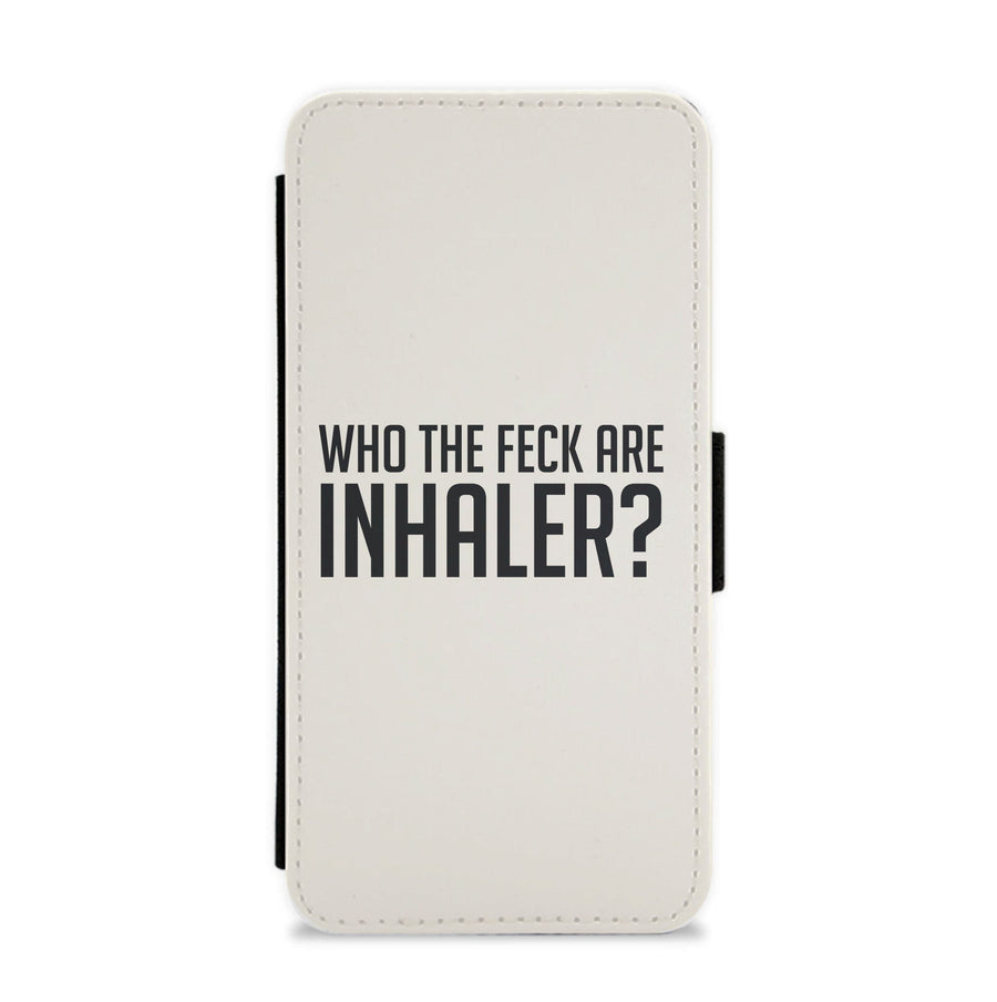 Who The Feck Are Inhaler? Flip / Wallet Phone Case