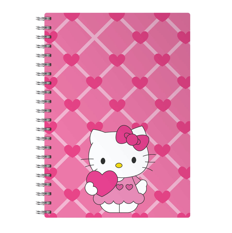 Love Heart - Hello Kitty Notebook