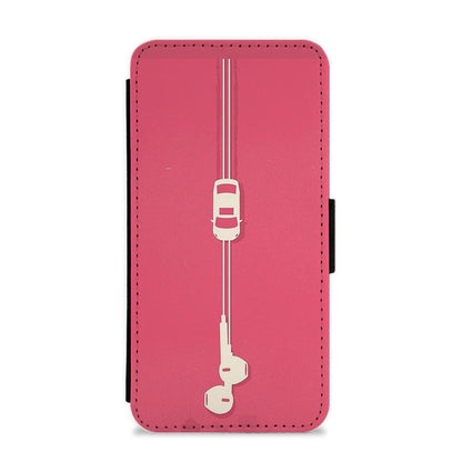 Baby Driver Headphones Flip / Wallet Phone Case - Fun Cases