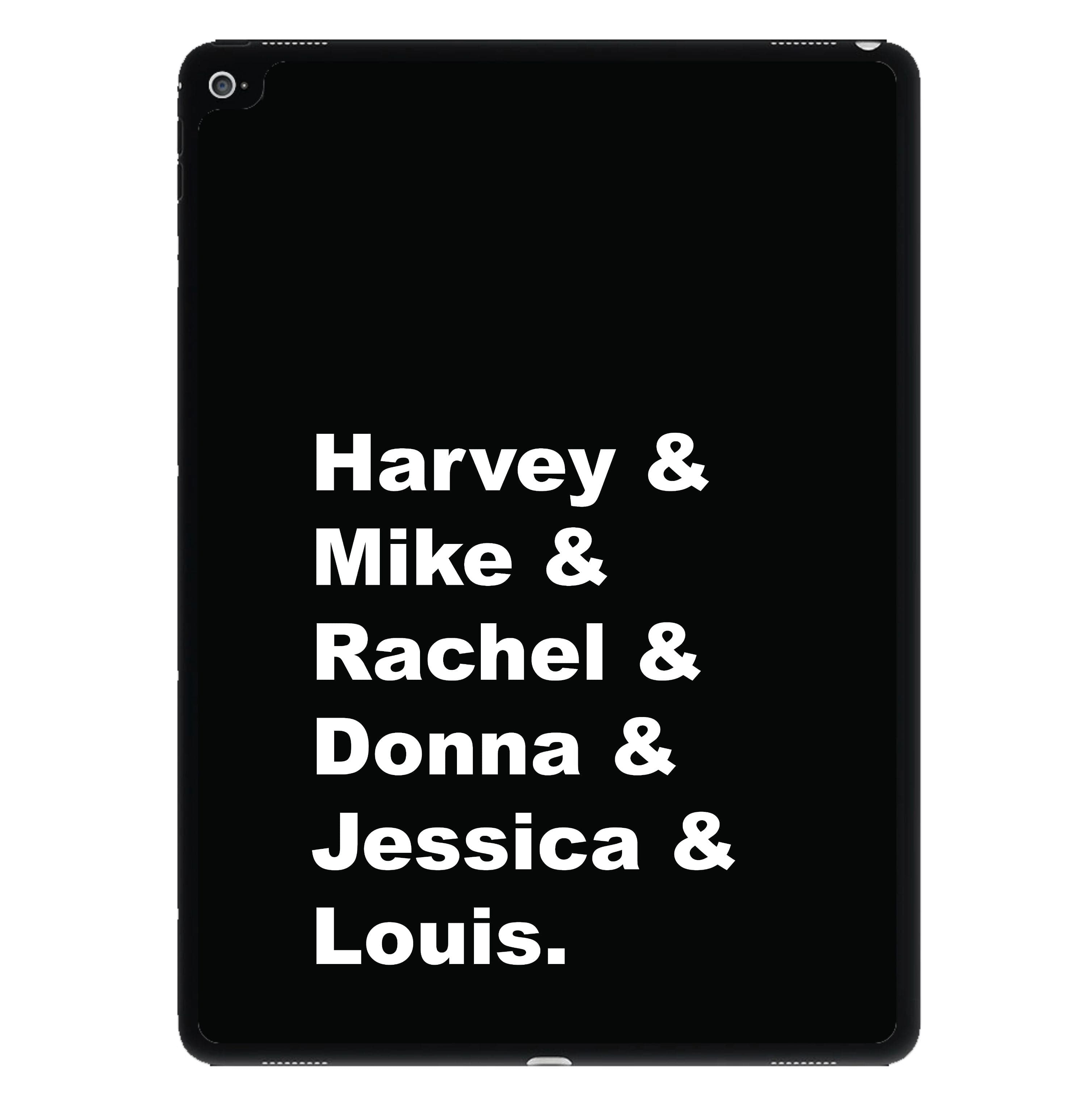 Character Names iPad Case