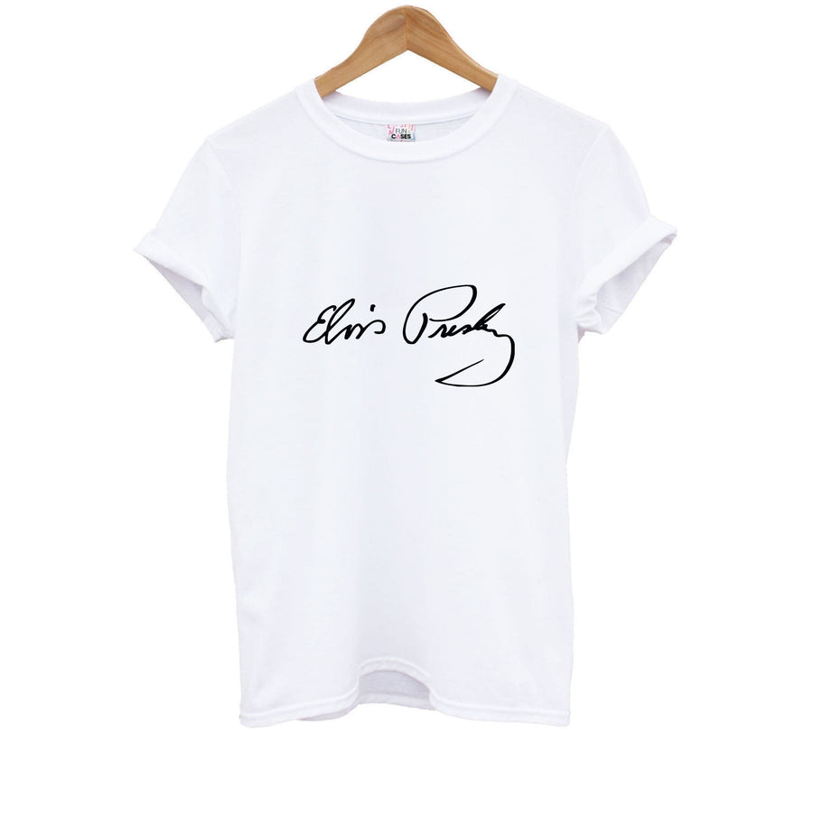 Signature - Elvis Kids T-Shirt