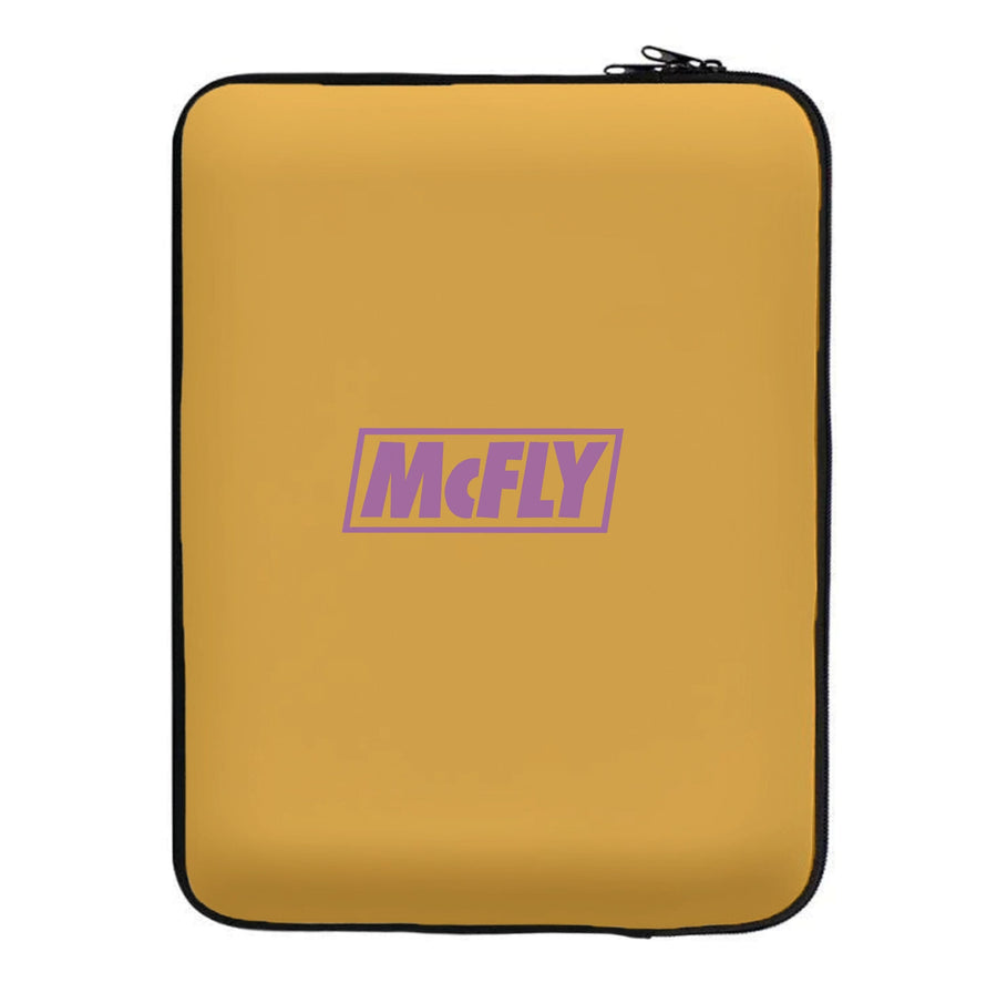 Yellow And Purple - McFly Laptop Sleeve