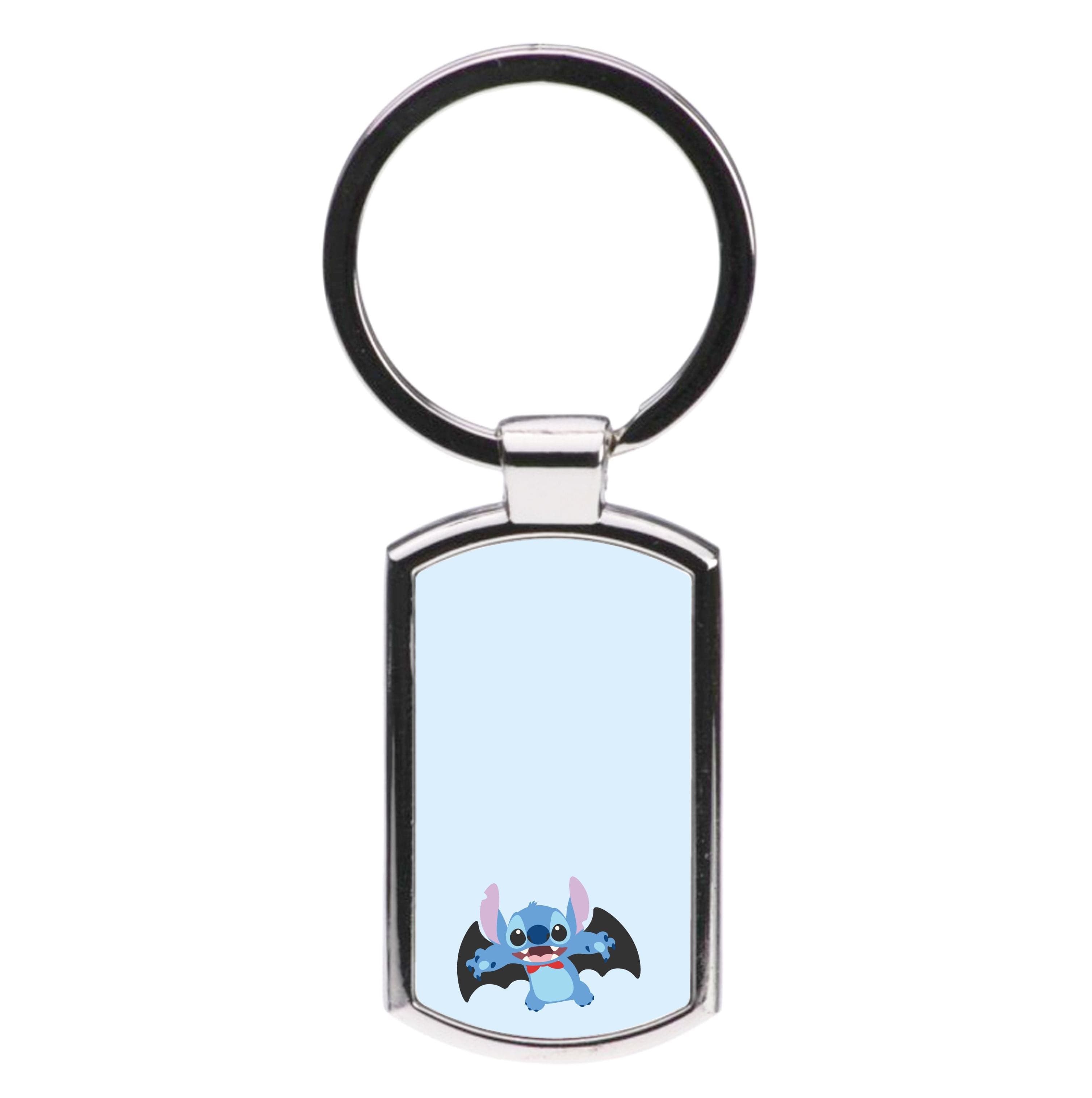 Vampire Alien Blue Halloween Luxury Keyring