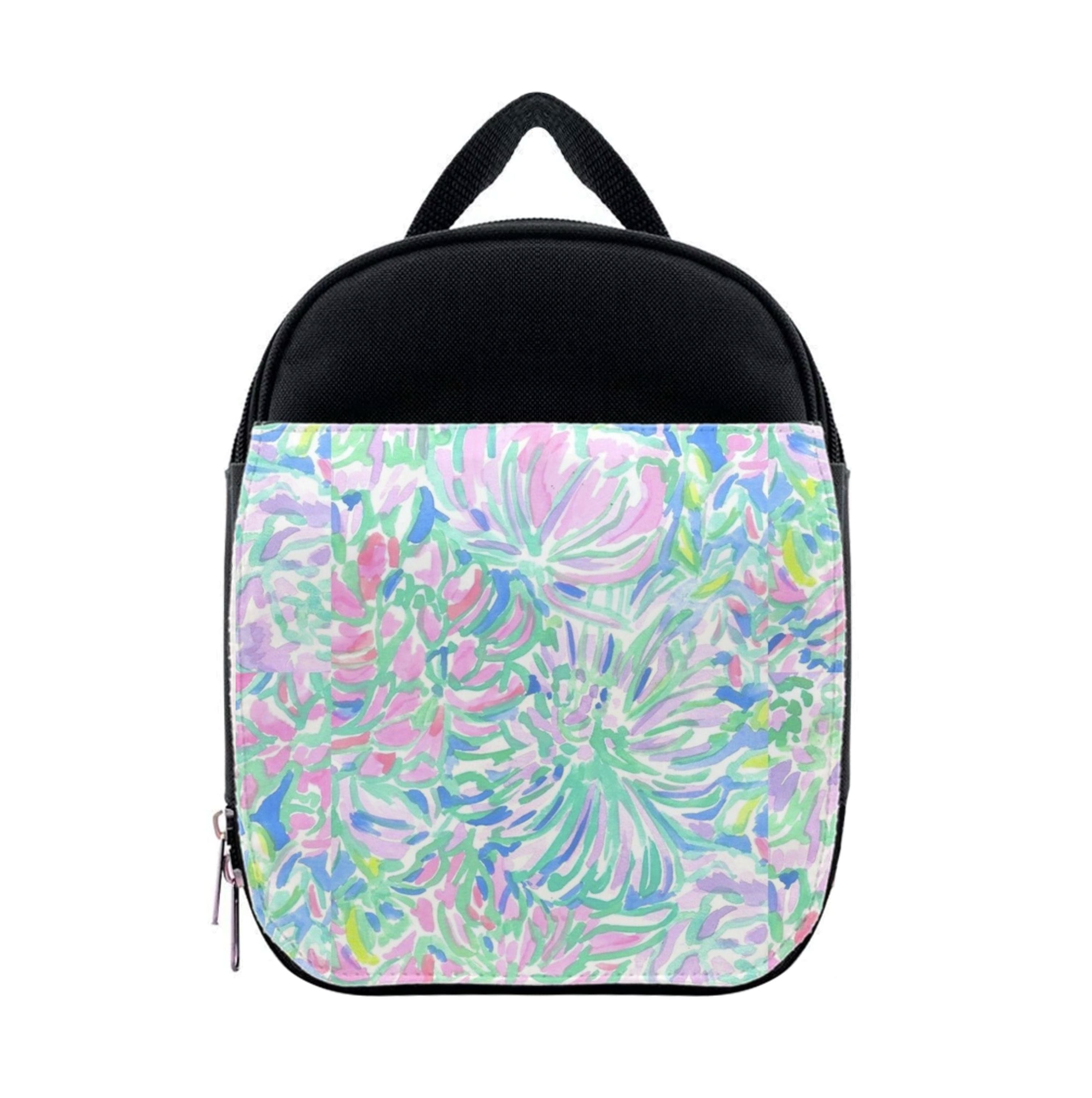 Colourful Floral Painting Lunchbox