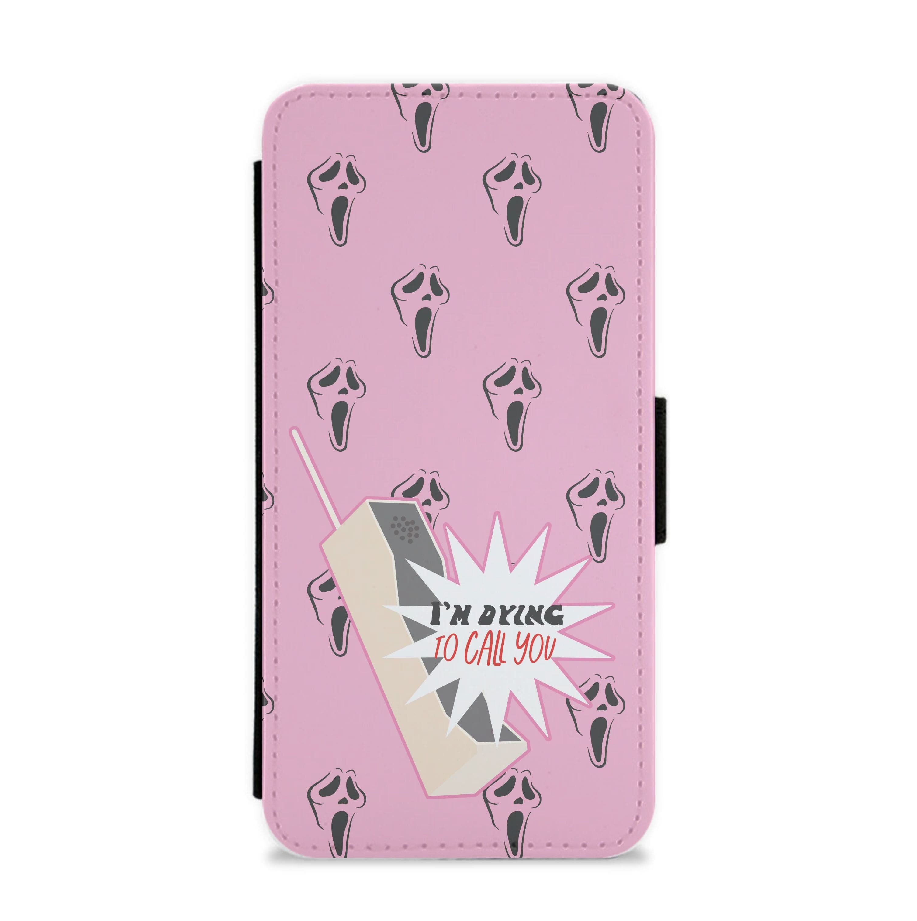 I'm Dying To Call You - Scream Flip / Wallet Phone Case